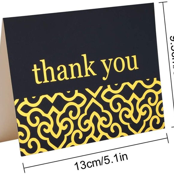 Sympathy Thank You Cards With Envelopes And Stickers (4 X 6 In, 48 Pack